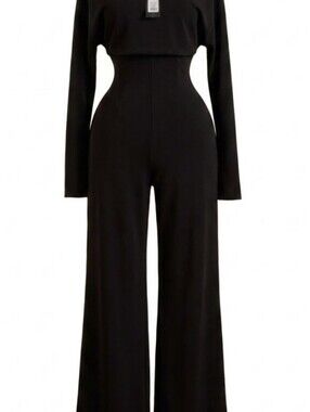 Black Fitted Jumpsuit
